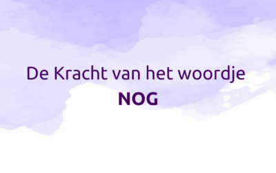 Op weg naar herstel!